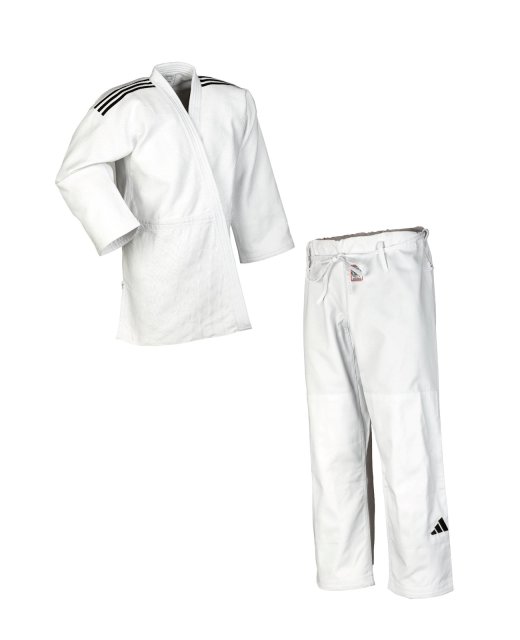 adidas Champion 3 Model 1 Slim Fit Judo Anzug weiß 185cm IJF approved 185