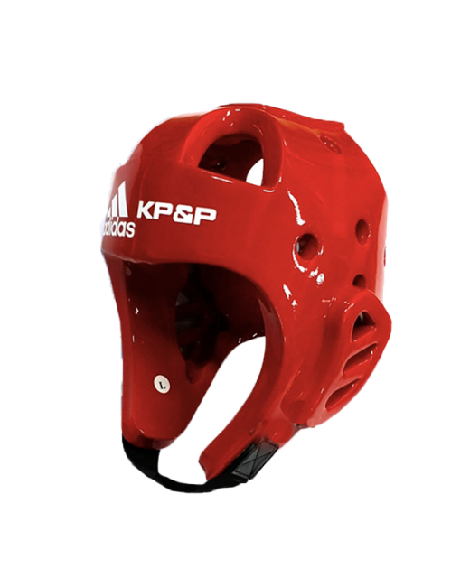 KPNP elektronischer Kopfschutz E-Head Gear L rot mit Transmitter WT approved KP&P  L