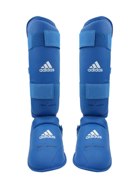 adidas Karate Schienbein Ristschutz Elite blau XL WKF approved adi661.35 XL
