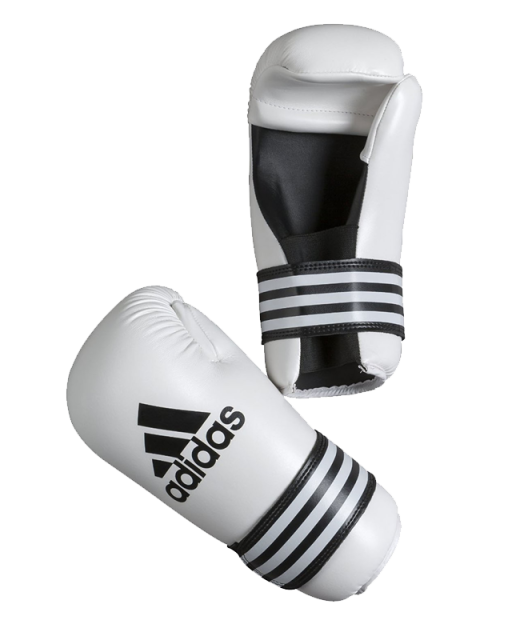 adidas Kickboxhandschuhe Semi Contact Gloves weiß adiBFC01 