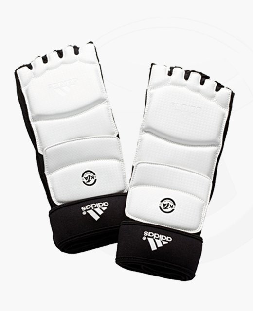 adidas Taekwondo Rist/Fußschützer weiss adiTFS01 
