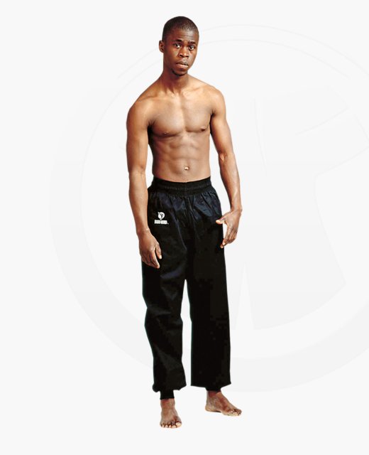FW Kung Fu Pants Gr ML schwarz Hose 180cm 180cm
