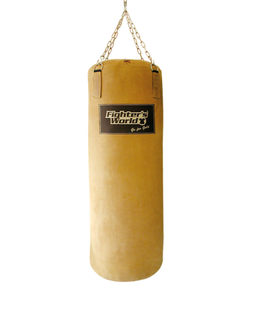 FIGHTERSWORLD® Heritage Boxsack Leder authentic Style Big size 120x40cm 120 cm