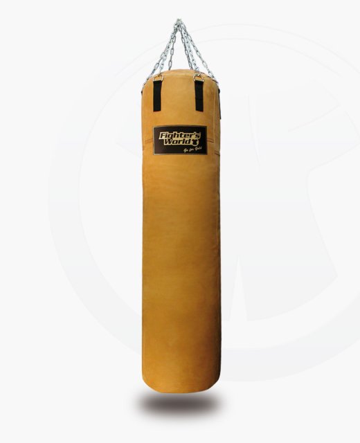 FIGHTERSWORLD® Heritage Boxsack Leder authentic Style Super size 200x47cm XXL 200 cm