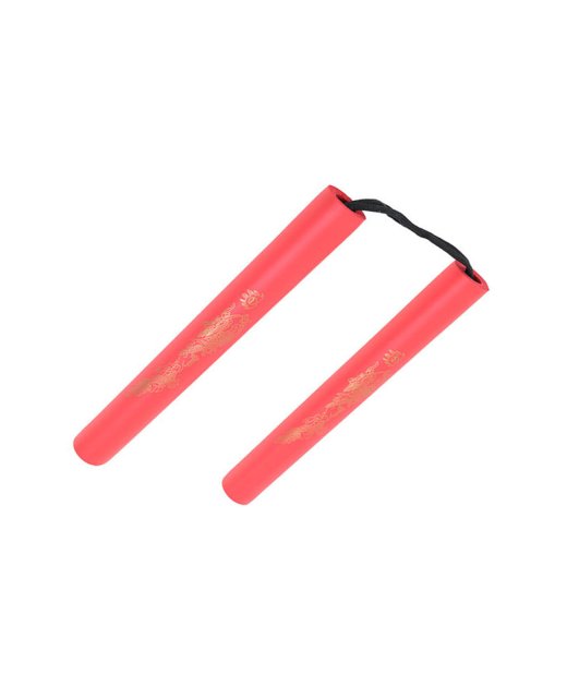 FW Nunchaku KIDS Soft Schnur rot Griffe ca. 27cm 