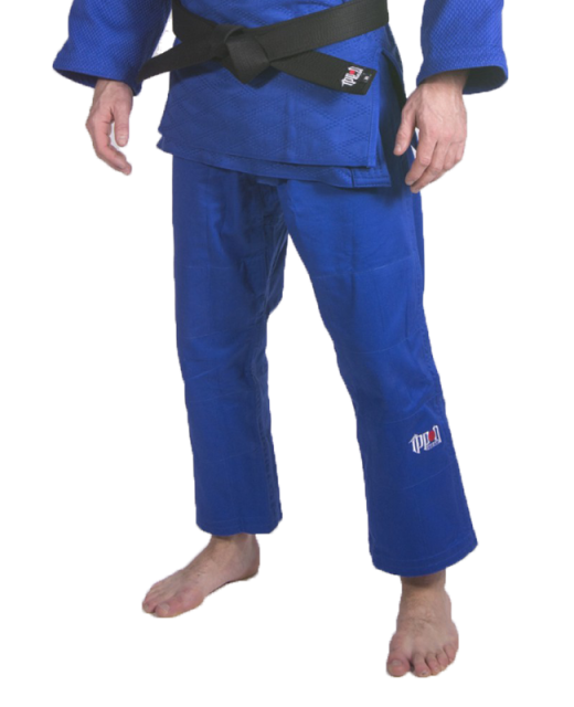 Ippon Fighter Judo Hose Schnürbund Gr. 180 blau 180