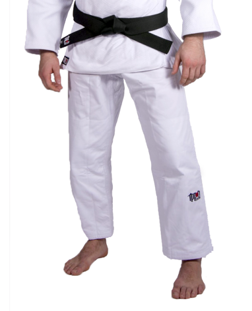 Ippon Fighter Judo Hose Schnürbund Gr. 155 weiß 155