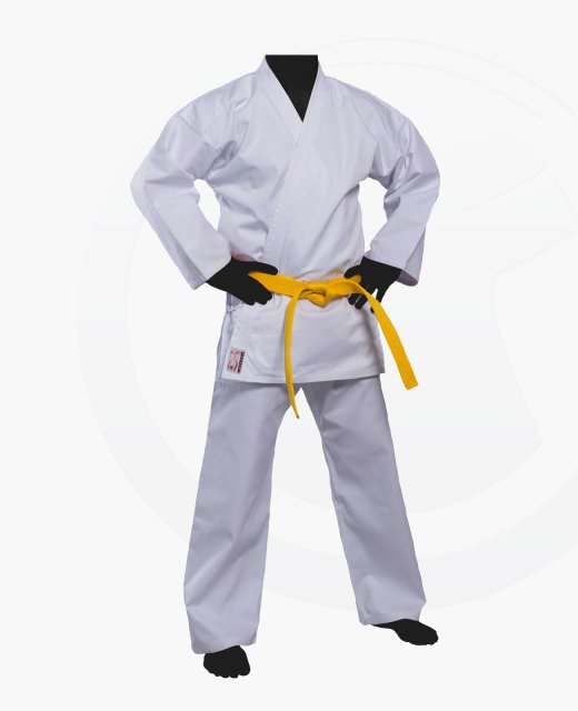 FW YUKI Allround Karate Gi 170 cm weiß 10oz Anzug aus Baumwolle 170