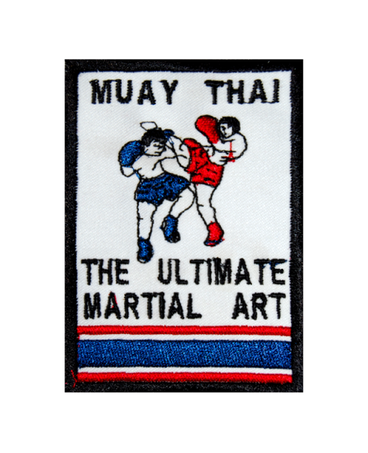 Aufnäher Stickabzeichen Muay Thai 