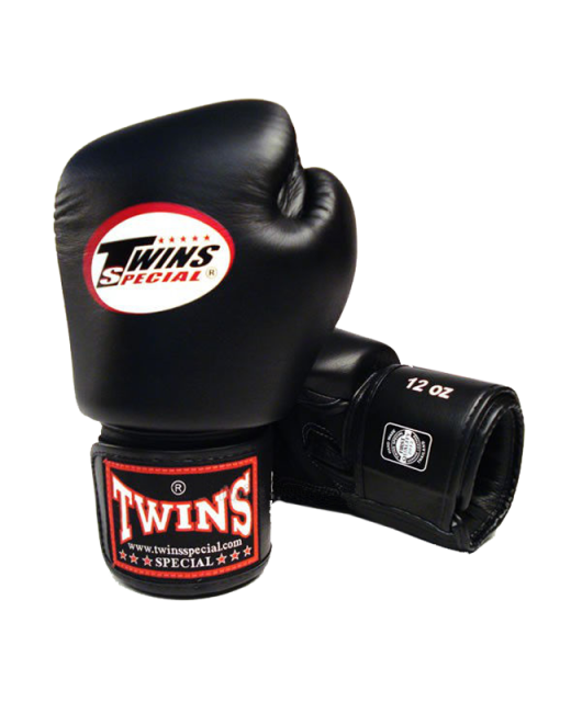 Twins Boxhandschuhe Pro Velcro 14 oz schwarz 14 oz