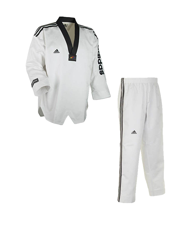 adidas Taekwondo Anzug Supermaster II weiss ADITSM02 ...